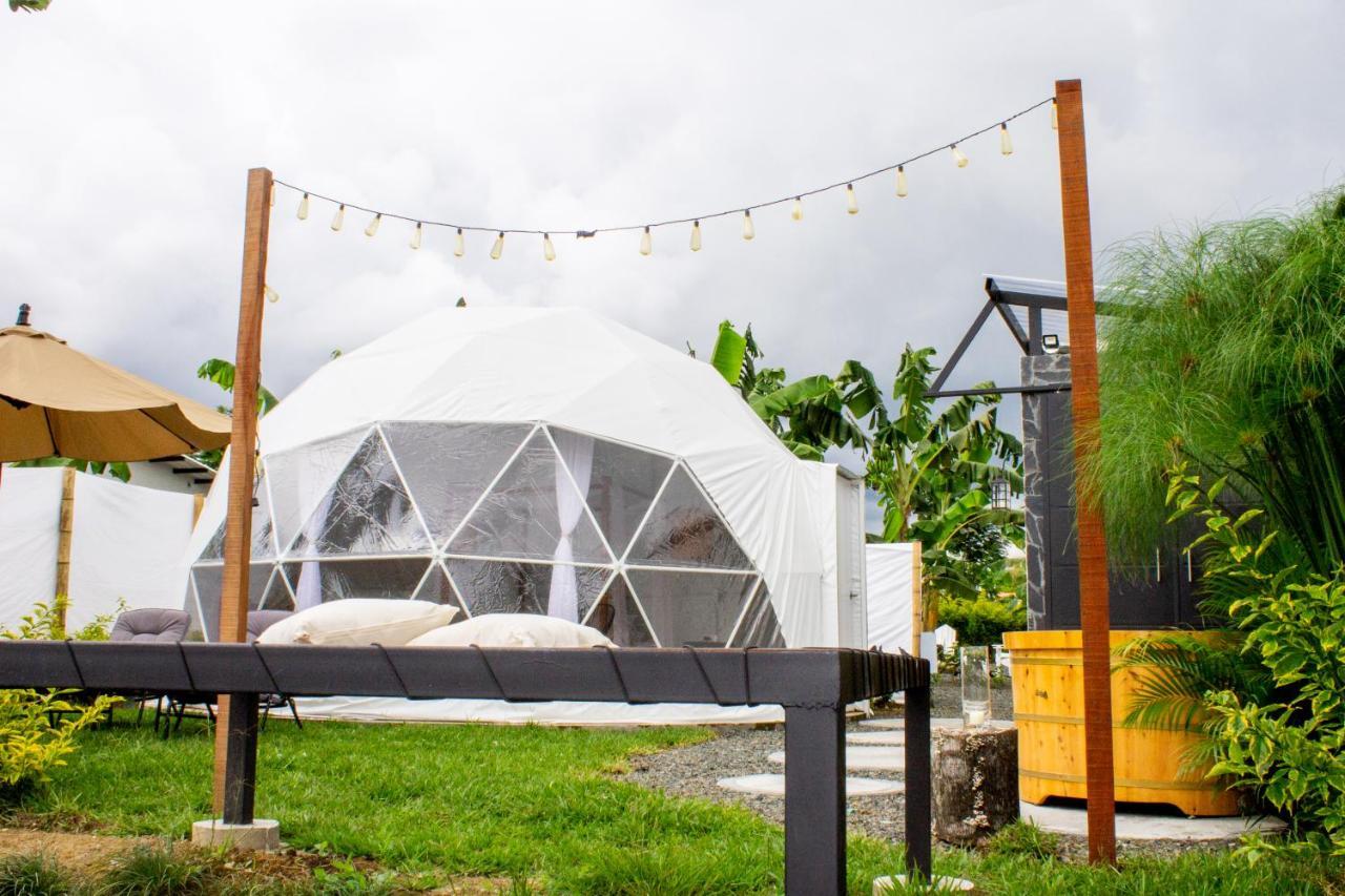 Orange Glamping Villa Quimbaya Exteriör bild