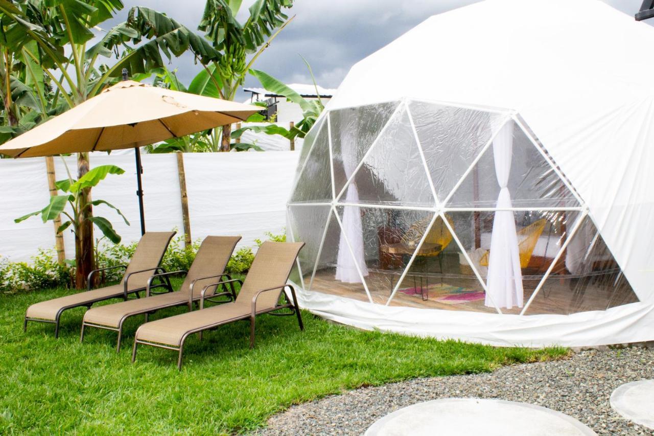 Orange Glamping Villa Quimbaya Exteriör bild