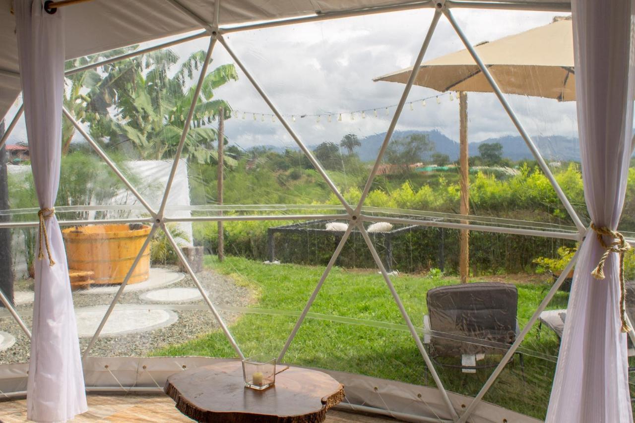 Orange Glamping Villa Quimbaya Exteriör bild